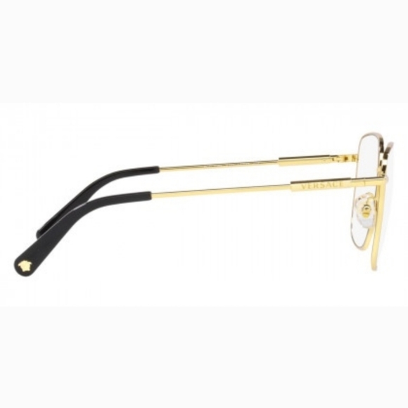 NEW VERSACE WOMEN'S EYEGLASSES VE1281 1002 GOLD FRAME EYEWEAR VE1281 - Picture 7 of 9
